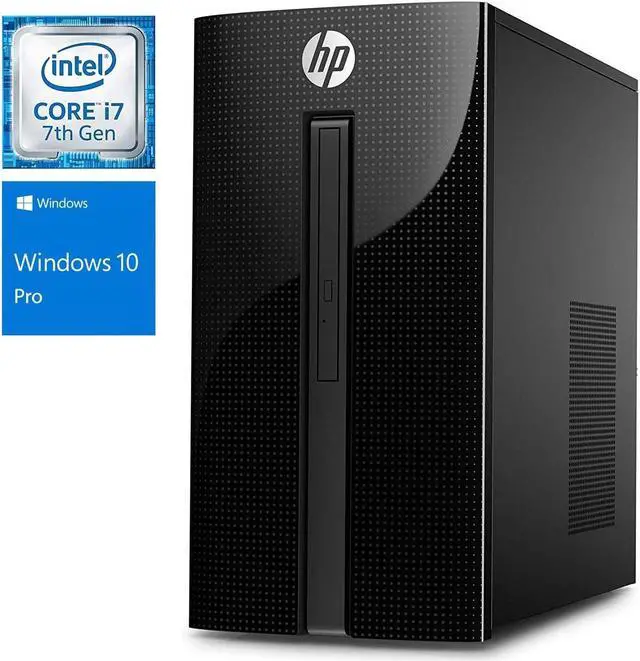 Main image of HP Pavilion 460 Desktop PC, Intel Core i7-7700T Upto 3.8GHz, 16GB RAM, 512GB SSD, DVD-RW, Windows 10 Pro