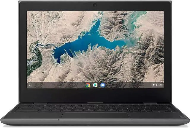 Main image of Lenovo Chromebook 100e 2nd Gen Laptop, 11.6" HD Display, MediaTek MT8173C 2.1GHz, 4GB RAM, 32GB eMMC, Chrome OS (81QB000MUS)