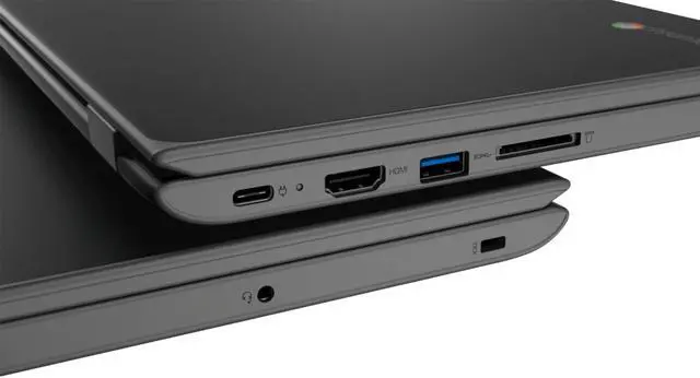 Alt view image 4 of 4 - Lenovo Chromebook 100e 2nd Gen Laptop, 11.6" HD Display, MediaTek MT8173C 2.1GHz, 4GB RAM, 32GB eMMC, Chrome OS (81QB000MUS)