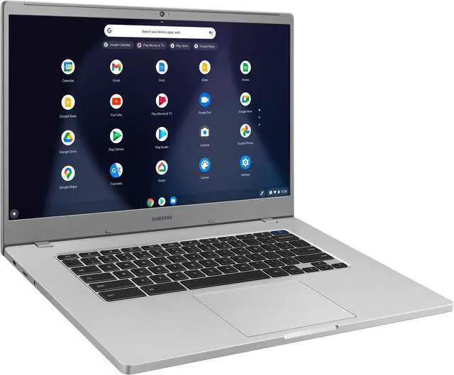 Alt view image 2 of 6 - Samsung Chromebook 4+ Laptop, 15.6" FHD Display, Intel Celeron N4000 Upto 2.6GHz, 4GB RAM, 64GB eMMC, ChromeOS