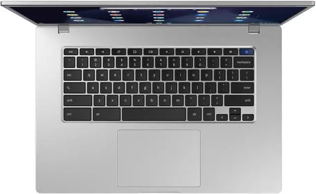 Alt view image 5 of 6 - Samsung Chromebook 4+ Laptop, 15.6" FHD Display, Intel Celeron N4000 Upto 2.6GHz, 4GB RAM, 64GB eMMC, ChromeOS