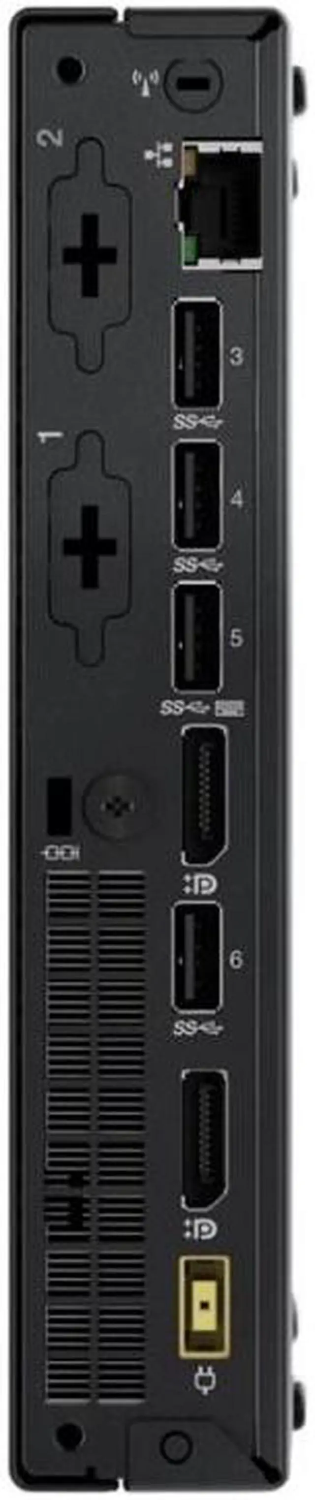 Alt view image 5 of 5 - Lenovo ThinkCentre M625q Desktop PC, AMD A4-9120e Upto 2.2GHz, 16GB RAM, 256GB SSD, Windows 10 Pro