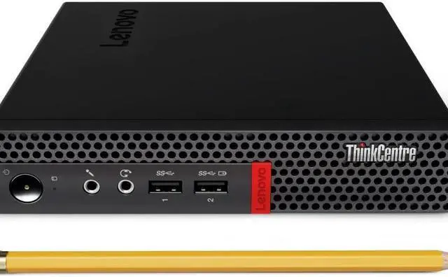 Alt view image 4 of 5 - Lenovo ThinkCentre M625q Desktop PC, AMD A4-9120e Upto 2.2GHz, 8GB RAM, 128GB SSD, Windows 10 Pro