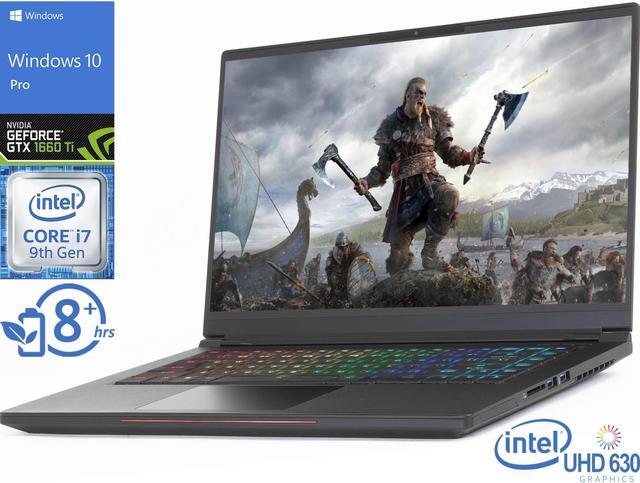 Alt view image 6 of 7 - Intel Whitebook Gaming Notebook, 15.6" 144Hz FHD Display, Intel Core i7-9750H Upto 4.5GHz, 16GB RAM, 512GB NVMe SSD, NVIDIA GeForce GTX 1660 Ti, HDMI, Thunderbolt, Wi-Fi, Bluetooth, Windows 10 Pro