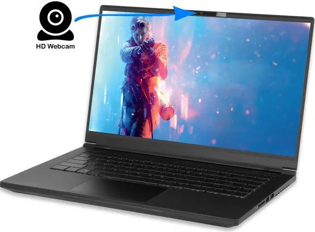 Alt view image 5 of 6 - Intel Whitebook Gaming Notebook, 15.6" 144Hz FHD Display, Intel Core i7-9750H Upto 4.5GHz, 16GB RAM, 512GB NVMe SSD, NVIDIA GeForce GTX 1660 Ti, HDMI, Thunderbolt, Wi-Fi, Bluetooth, Windows 10 Pro