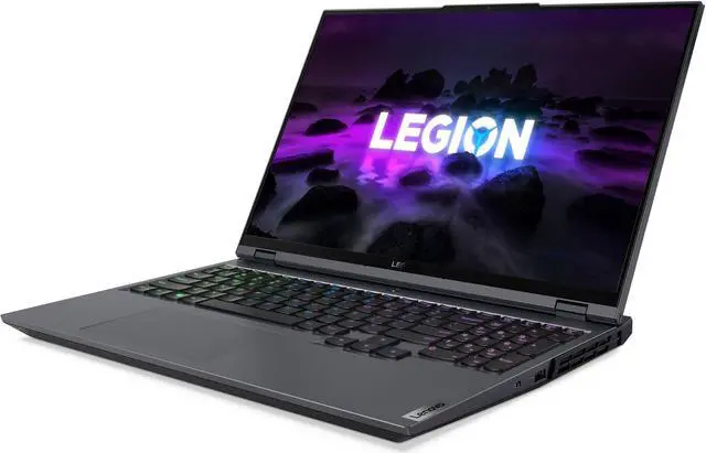 Alt view image 3 of 7 - Lenovo Legion 5 Pro Gaming Laptop, 16" 165Hz QHD Display, AMD Ryzen 7 5800H Upto 4.4GHz, 32GB RAM, 1TB SSD, NVIDIA GeForce RTX 3070, RGB Backlit keys, Windows 11 Home