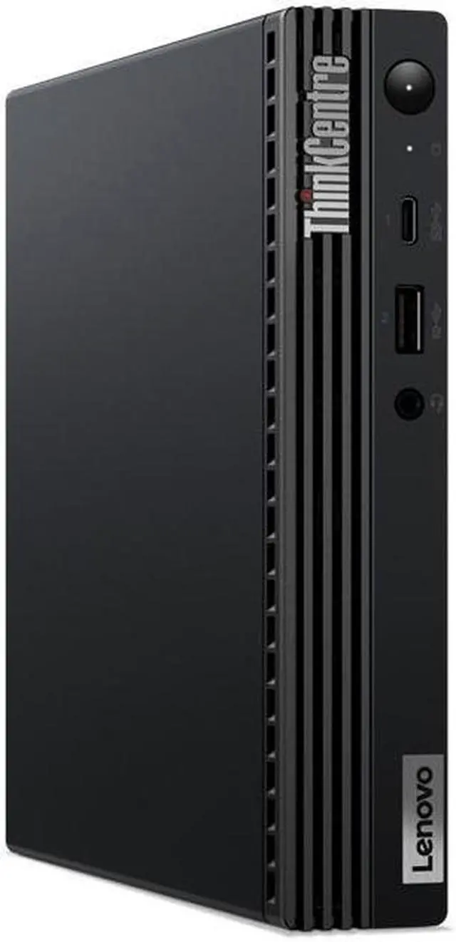 Alt view image 3 of 7 - Lenovo ThinkCentre M60e Desktop PC, Intel Core i3-1005G1 Upto 3.4GHz, 16GB RAM, 256GB SSD, Windows 10 Pro