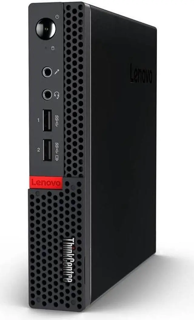 Alt view image 2 of 4 - Lenovo ThinkCentre M625 Desktop PC, AMD A4-9120C Upto 2.4GHz, 16GB RAM, 1TB SSD, Windows 11 Pro