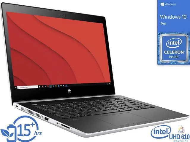 Main image of HP Thin Client MT21 Notebook, 14" HD Display, Intel Celeron 3865U 1.80GHz, 32GB RAM, 256GB NVMe SSD, HDMI, VGA, DisplayPort via USB-C, Card Reader, Wi-Fi, Bluetooth, Windows 10 Pro