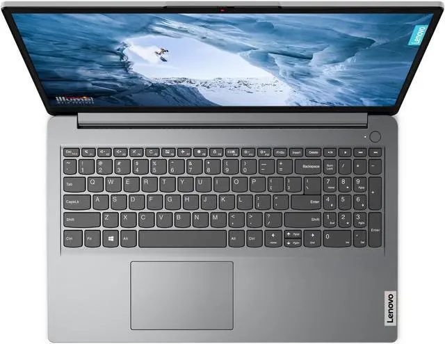 Alt view image 7 of 7 - Lenovo IdeaPad 1 Laptop, 15.6" HD Display, Intel Celeron N4500 Upto 2.8GHz, 4GB RAM, 128GB eMMC, Windows 11 Home (82LX00A4US)