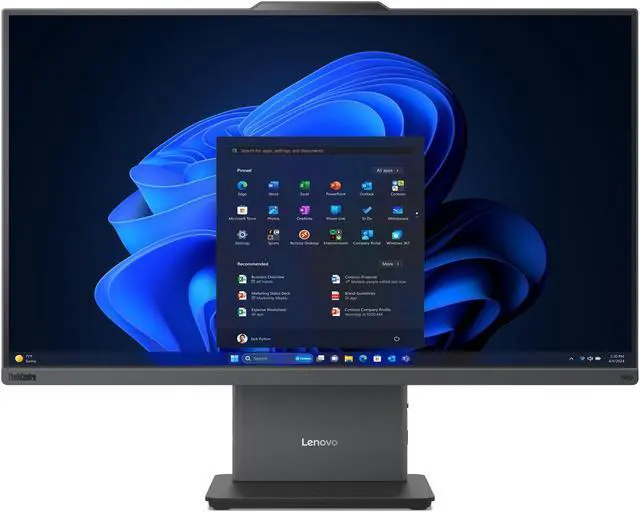 Lenovo ThinkCentre neo 50a Gen 5 All-in-One Desktop PC, 23.8