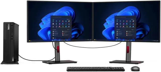Alt view image 3 of 5 - Lenovo ThinkCentre M70s Gen 5 Desktop PC, Intel Core i5-14400 Upto 4.7GHz, 16GB RAM, 512GB SSD, Windows 11 Pro (12U3001XUX)