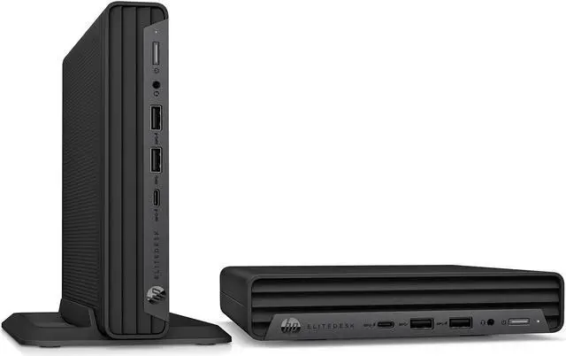 Alt view image 3 of 4 - HP Elite 805 G8 Desktop PC, AMD Ryzen 5 5650G Upto 4.4GHz, 8GB RAM, 256GB SSD, Windows 11 Pro
