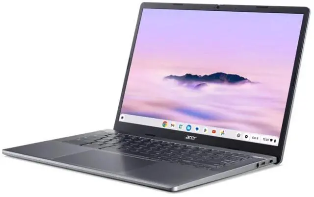 Alt view image 3 of 6 - Acer Chromebook Plus 514 Laptop, 14" FHD Touch Display, Intel Core i3-N305 Upto 3.8GHz, 8GB RAM, 512GB SSD, Chrome OS (NX.KV0AA.001)