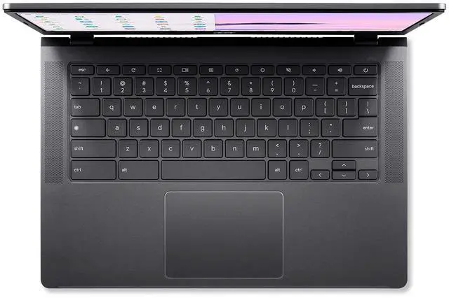 Alt view image 4 of 6 - Acer Chromebook Plus 514 Laptop, 14" FHD Touch Display, Intel Core i3-N305 Upto 3.8GHz, 8GB RAM, 512GB SSD, Chrome OS (NX.KV0AA.001)