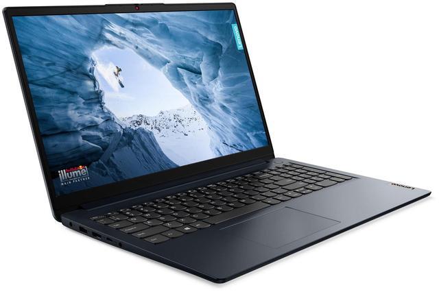 Alt view image 2 of 7 - Lenovo IdeaPad 1 Laptop, 15.6" HD Display, Intel Celeron N4500 Upto 2.8GHz, 4GB RAM, 128GB eMMC, Windows 11 Pro