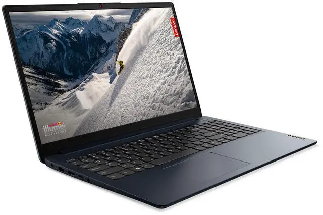 Alt view image 2 of 7 - Lenovo IdeaPad 1 Laptop, 15.6" FHD Display, AMD Ryzen 3 7320U Upto 4.1GHz, 4GB RAM, 256GB SSD, Windows 11 Pro