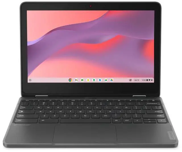 Main image of Lenovo Yoga 300e Gen 4 2-in-1 Laptop, 11.6" HD Display, MediaTek Kompanio 520 2.2GHz, 4GB RAM, 32GB eMMC, Chrome OS (82W2000AUS)