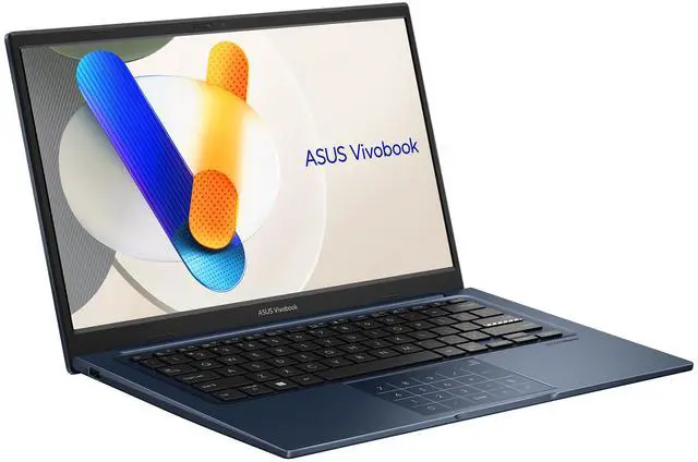 Alt view image 2 of 7 - ASUS VivoBook F1404 Laptop, 14" FHD Display, Intel Core 5 120U Upto 5GHz, 8GB RAM, 512GB SSD, Windows 11 Pro