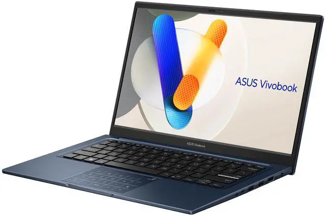 Alt view image 3 of 7 - ASUS VivoBook F1404 Laptop, 14" FHD Display, Intel Core 5 120U Upto 5GHz, 8GB RAM, 512GB SSD, Windows 11 Home (F1404VAP-QB51-BL)