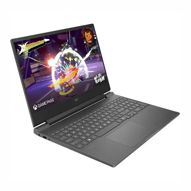 Alt view image 2 of 5 - HP Victus 15-fb Gaming Laptop, 15.6" 144Hz FHD Display, AMD Ryzen 7 7445HS Upto 4.7GHz, 32GB RAM, 512GB SSD, NVIDIA GeForce RTX 4050, Backlit keys, Windows 11 Pro