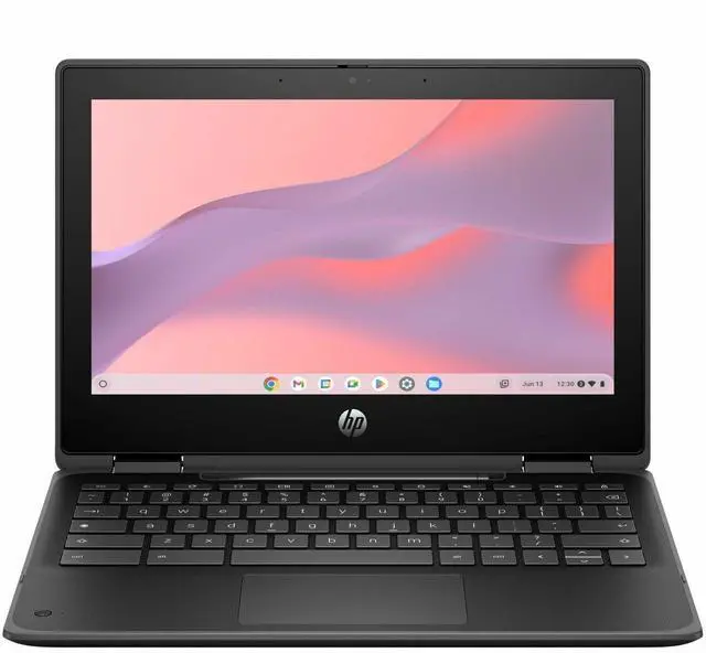 Main image of HP Fortis x360 G5 2-in-1 Laptop, 11.6" HD Touch Display, Intel Pentium N200 Upto 3.7GHz, 8GB RAM, 64GB eMMC, Chrome OS (9R3A1UT#ABA)