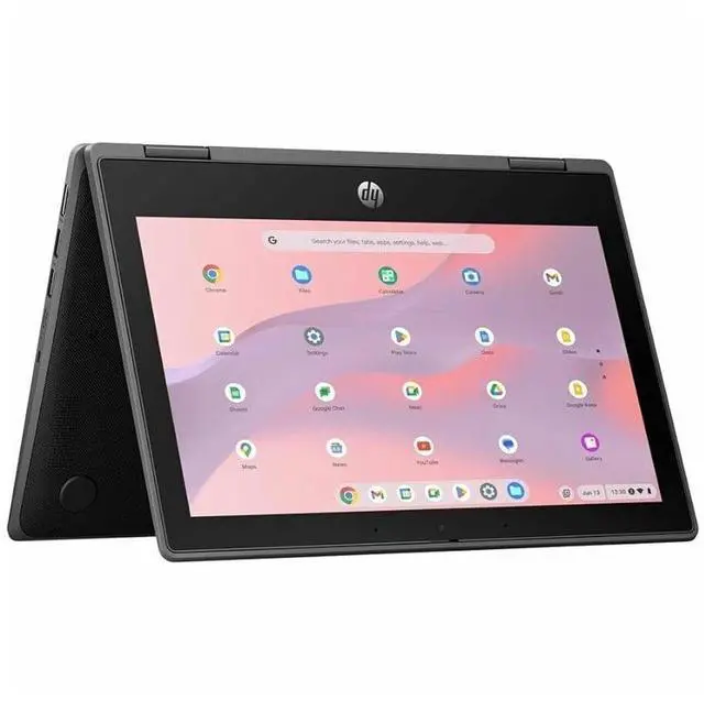 Alt view image 6 of 6 - HP Fortis x360 G5 2-in-1 Laptop, 11.6" HD Touch Display, Intel Pentium N200 Upto 3.7GHz, 8GB RAM, 64GB eMMC, Chrome OS (9R3A1UT#ABA)