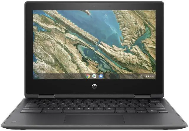 Main image of HP Fortis x360 G5 2-in-1 Laptop, 11.6" HD Touch Display, Intel Celeron N100 Upto 3.4GHz, 8GB RAM, 64GB eMMC, Chrome OS (9R397UT#ABA)