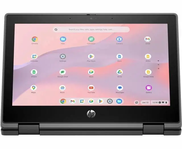 Alt view image 3 of 5 - HP Fortis x360 G5 2-in-1 Laptop, 11.6" HD Touch Display, Intel Celeron N100 Upto 3.4GHz, 8GB RAM, 64GB eMMC, Chrome OS (9R397UT#ABA)