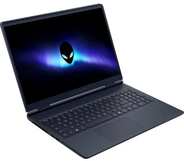 Alt view image 2 of 6 - Dell Alienware Gaming Laptop, 16" 120Hz FHD+ Display, Intel Core 7 240H Upto 5.2GHz, 16GB RAM, 1TB SSD, NVIDIA GeForce RTX 5050, Backlit keys, Windows 11 Pro