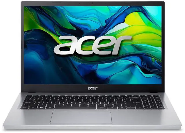 Main image of Acer Aspire Slim Laptop, 15.6" FHD Display, Intel Core 3 N355 Upto 3.9GHz, 16GB RAM, 128GB SSD + 2TB NVMe, Windows 11 Pro