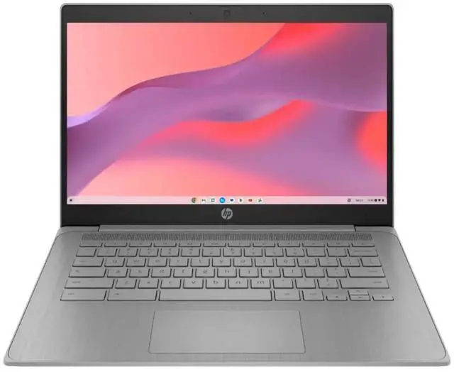 Main image of HP 14a Laptop, 14" HD Display, Intel Celeron N4500 Upto 2.8GHz, 4GB RAM, 64GB eMMC, Chrome OS (B6SK0UA#ABA)