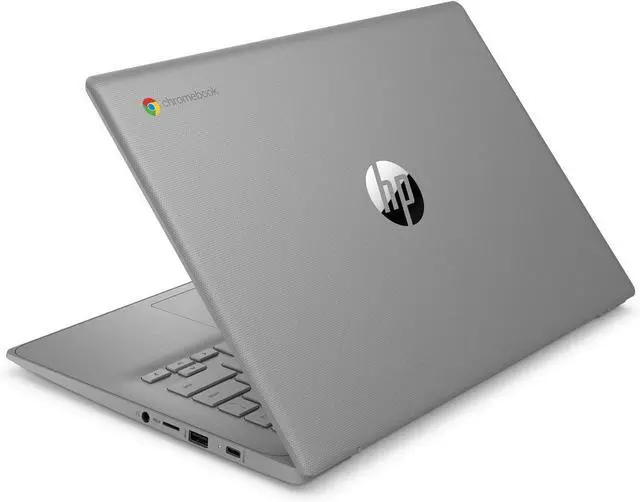 Alt view image 4 of 6 - HP 14a Laptop, 14" HD Display, Intel Celeron N4500 Upto 2.8GHz, 4GB RAM, 64GB eMMC, Chrome OS (B6SK0UA#ABA)