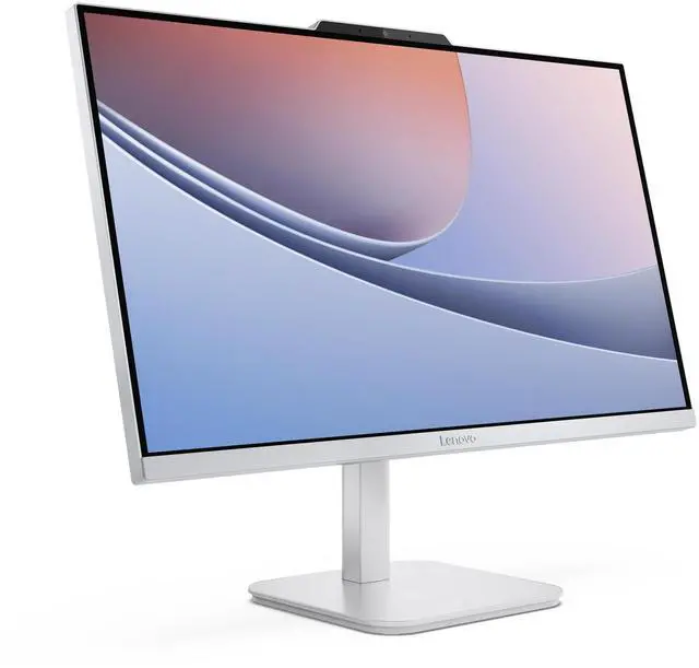 Alt view image 2 of 7 - Lenovo A100 All-in-One Desktop PC, 23.8" FHD Display, Intel Core N100 Upto 3.4GHz, 8GB RAM, 512GB SSD, Wireless Mouse & Keyboard, Windows 11 Pro