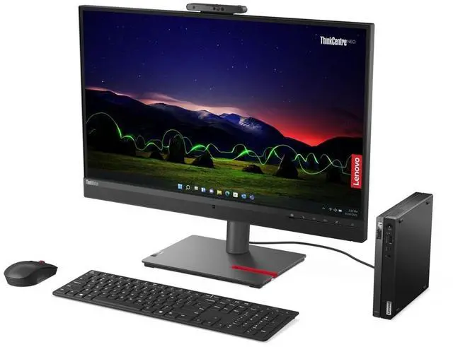 Alt view image 4 of 5 - Lenovo ThinkCentre neo 50q Gen 4 Desktop PC, Intel Core i5-13420H Upto 4.6GHz, 8GB RAM, 2TB SSD, Windows 11 Pro