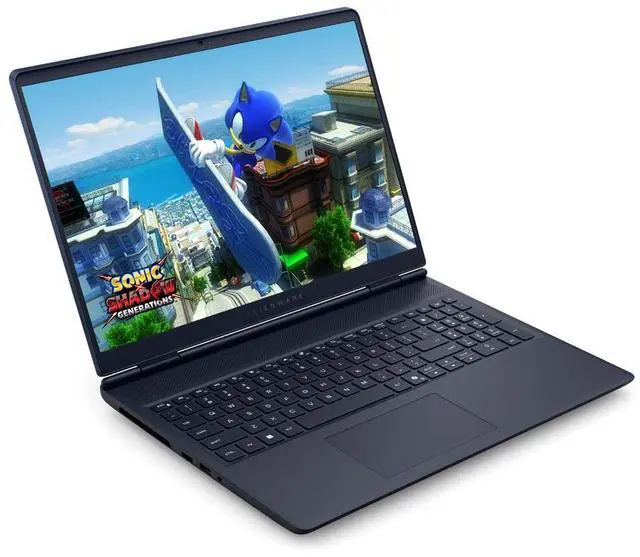 Alt view image 2 of 5 - Dell Alienware Gaming Laptop, 16" 120Hz FHD+ Display, Intel Core 7 240H Upto 5.2GHz, 16GB RAM, 2TB SSD, NVIDIA GeForce RTX 5050, Backlit keys, Windows 11 Home