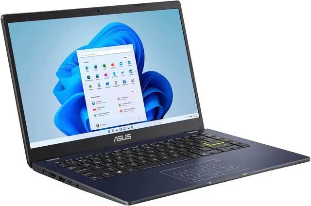 Alt view image 2 of 4 - ASUS VivoBook Go Laptop, 14" FHD Display, Intel Celeron N4500 Upto 2.8GHz, 4GB RAM, 128GB eMMC, Windows 11 Pro