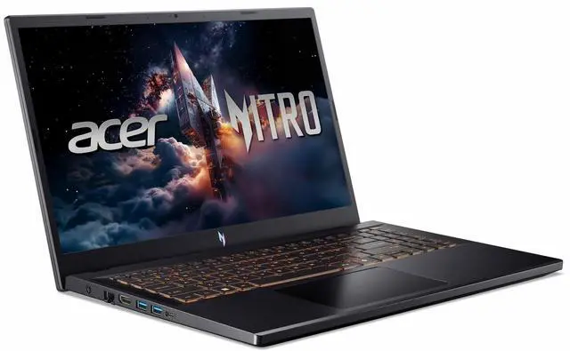 Alt view image 2 of 6 - Acer Nitro V Gaming Laptop, 15.6" 165Hz FHD Display, Intel Core 5 210H Upto 4.8GHz, 16GB RAM, 512GB SSD, NVIDIA GeForce RTX 4050, Backlit keys, Windows 11 Pro