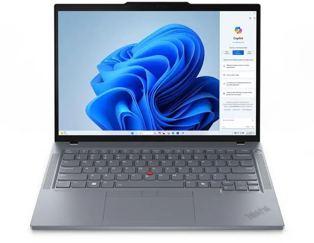 Main image of Lenovo ThinkPad T14 Gen 5 Laptop, 14" WUXGA Display, Intel Core Ultra 7 155U Upto 4.8GHz, 32GB RAM, 4TB SSD, Backlit keys, Fingerprint Reader, Windows 11 Pro