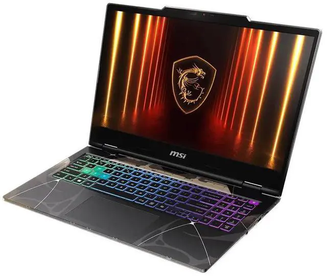 Alt view image 2 of 6 - MSI Cyborg Gaming Laptop, 15.6" 144Hz FHD Display, Intel Core 7 240H Upto 5GHz, 64GB RAM, 4TB SSD, NVIDIA GeForce RTX 5060, Backlit keys, Windows 11 Pro