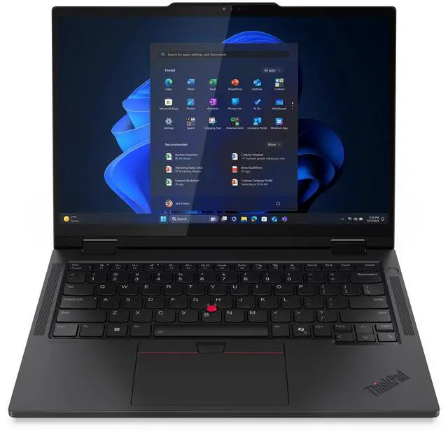 Main image of Lenovo ThinkPad T14s 2-in-1 Laptop, 14" WUXGA Touch Display, Intel Core Ultra 7 255U Upto 5GHz, 16GB RAM, 2TB SSD, Backlit keys, Fingerprint Reader, Windows 11 Pro