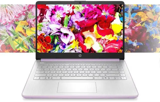 Alt view image 3 of 5 - HP 14-dq6014dx Laptop, 14" HD Display, Intel Celeron N150 Upto 3.6GHz, 4GB RAM, 128GB UFS SSD, Windows 11 Home (B87SQUA#ABA)