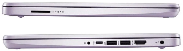 Alt view image 5 of 5 - HP 14-dq6014dx Laptop, 14" HD Display, Intel Celeron N150 Upto 3.6GHz, 4GB RAM, 128GB UFS SSD, Windows 11 Pro