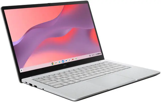 Alt view image 2 of 7 - ASUS Chromebook CX14 Laptop, 14" FHD Display, Intel Core 3 N355 Upto 3.9GHz, 8GB RAM, 128GB eMMC, Chrome OS (CX1405CTA-I38128)