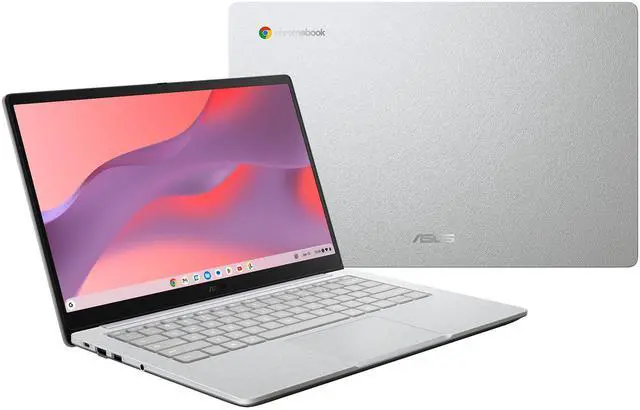 Alt view image 7 of 7 - ASUS Chromebook CX14 Laptop, 14" FHD Display, Intel Core 3 N355 Upto 3.9GHz, 8GB RAM, 128GB eMMC, Chrome OS (CX1405CTA-I38128)