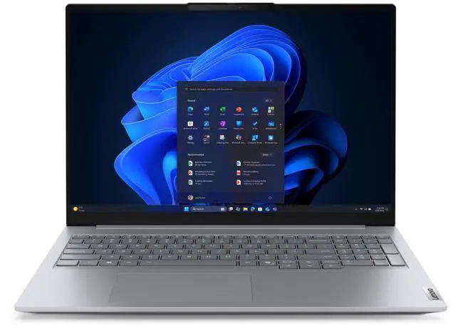 Main image of Lenovo ThinkBook 16 Gen 9 Laptop, 16" WUXGA Display, AMD Ryzen 7 250 Upto 5GHz, 32GB RAM, 4TB SSD, Backlit keys, Fingerprint Reader, Windows 11 Pro