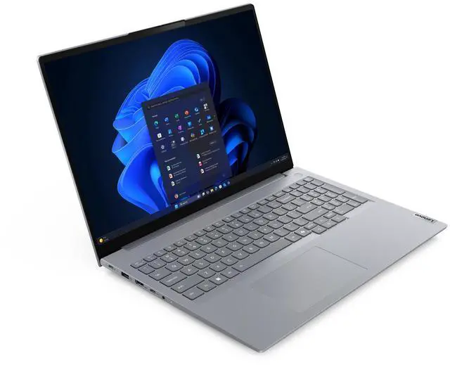 Alt view image 2 of 6 - Lenovo ThinkBook 16 Gen 9 Laptop, 16" WUXGA Display, AMD Ryzen 7 250 Upto 5GHz, 32GB RAM, 4TB SSD, Backlit keys, Fingerprint Reader, Windows 11 Pro