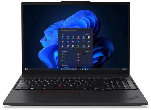 Main image of Lenovo ThinkPad T16 Gen 4 Laptop, 16" WUXGA Display, Intel Core Ultra 5 225U Upto 4.8GHz, 16GB RAM, 1TB SSD, Backlit keys, Fingerprint Reader, Windows 11 Pro