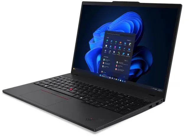 Alt view image 2 of 6 - Lenovo ThinkPad T16 Gen 4 Laptop, 16" WUXGA Display, Intel Core Ultra 5 225U Upto 4.8GHz, 32GB RAM, 1TB SSD, Backlit keys, Fingerprint Reader, Windows 11 Pro