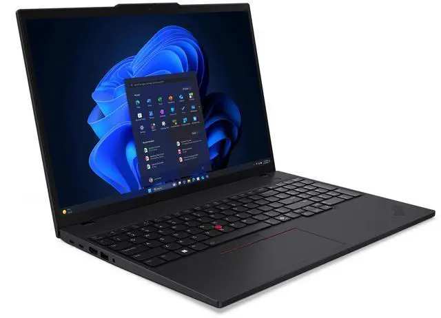 Alt view image 3 of 6 - Lenovo ThinkPad T16 Gen 4 Laptop, 16" WUXGA Display, Intel Core Ultra 5 225U Upto 4.8GHz, 32GB RAM, 4TB SSD, Backlit keys, Fingerprint Reader, Windows 11 Pro